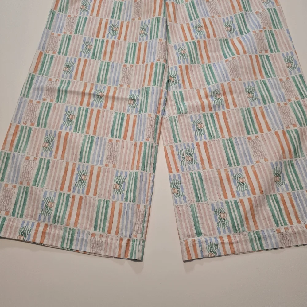 Rachel Antonoff Rose Pants Cotton Size 10 - Picture 3 of 12